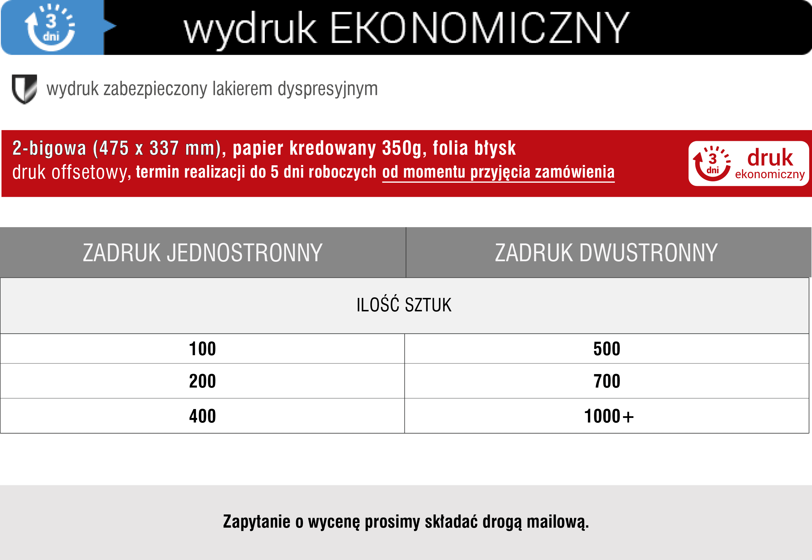 2big blysk wizytówki 85x55